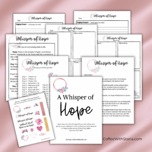 Whisper Of Hope Devotional Printable Coffee With Starla