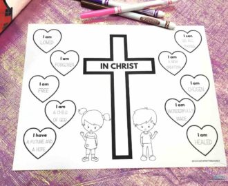 who i am in christ printable free who i am in christ worksheet