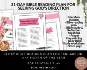 Wisdom Bible Reading Plan For Beginners With Free Printable