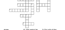Women Of The Bible Crossword WordMint