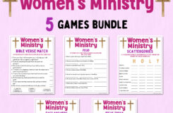 Women s Ministry Games Bundle Bible Games Church Games Women s Retreat Games Bible Study Games Fun Printable Games Adult Games Etsy