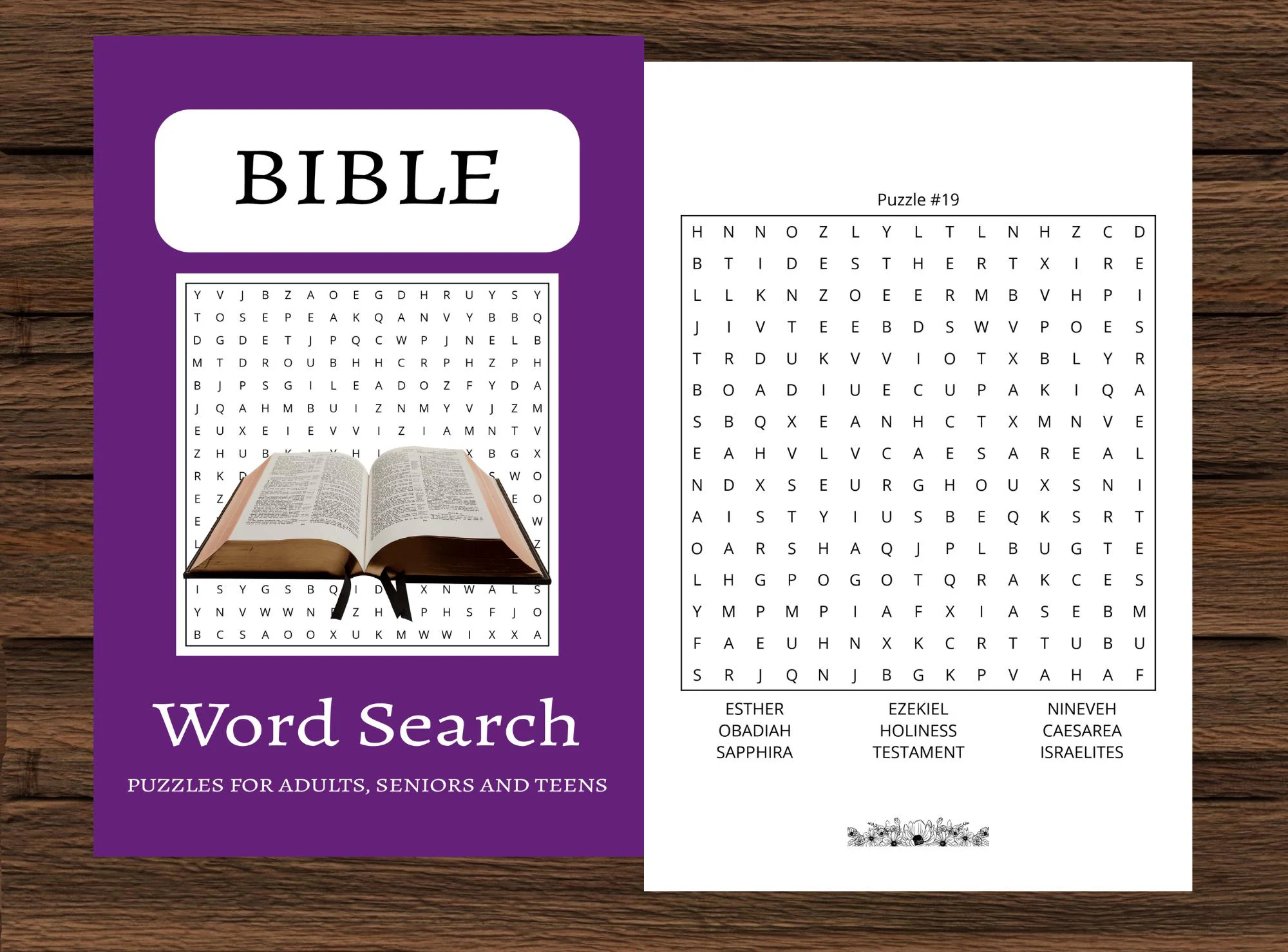Printable Bible Word Searches for Adults