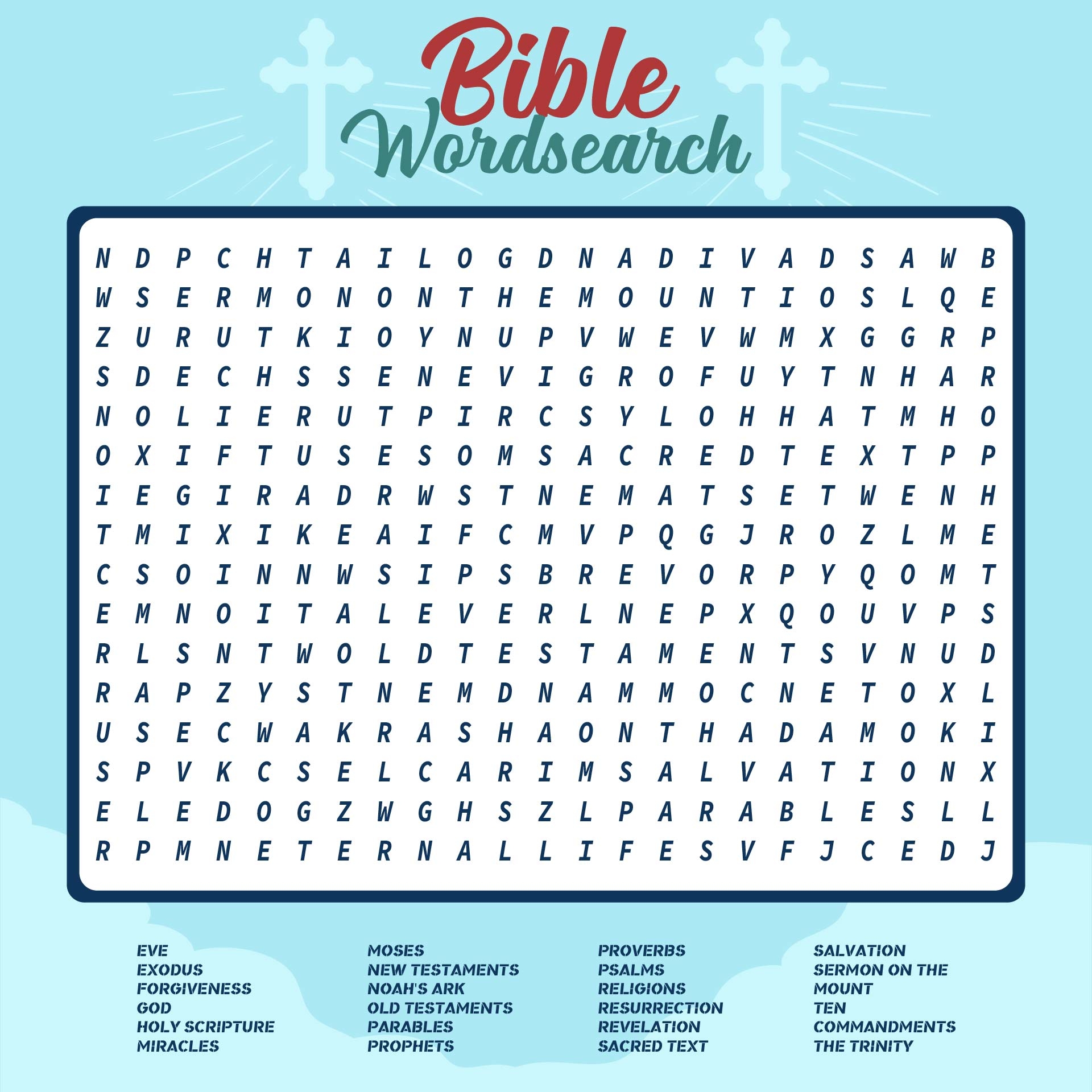 Word Searches For Adults 10 Free PDF Printables Printablee