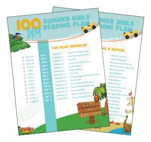 Zonderkidz Summer Bible Reading Marketing Pages