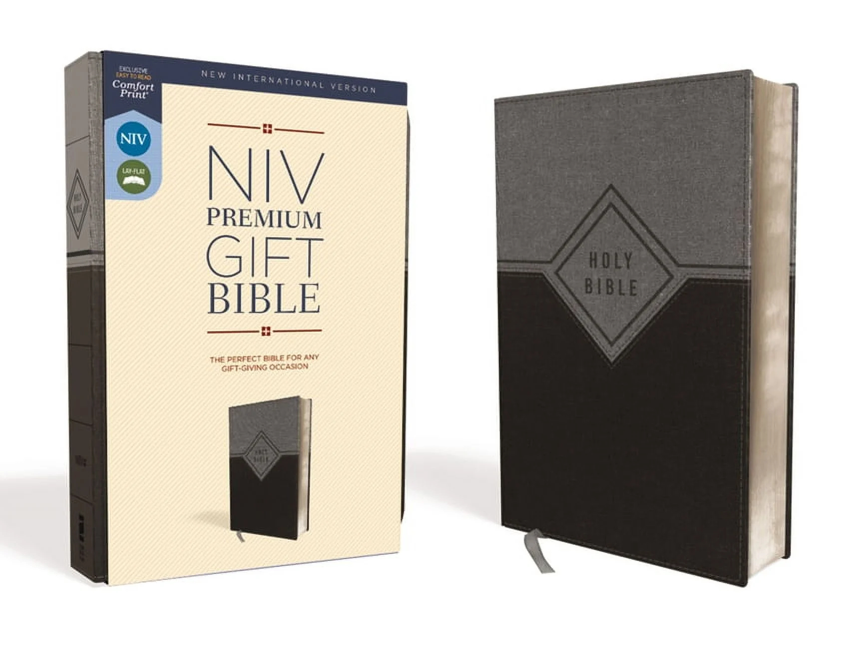 Zondervan NIV Holy Bible Soft Touch Edition Imitation Leather Black Comfort Print Hardcover Walmart