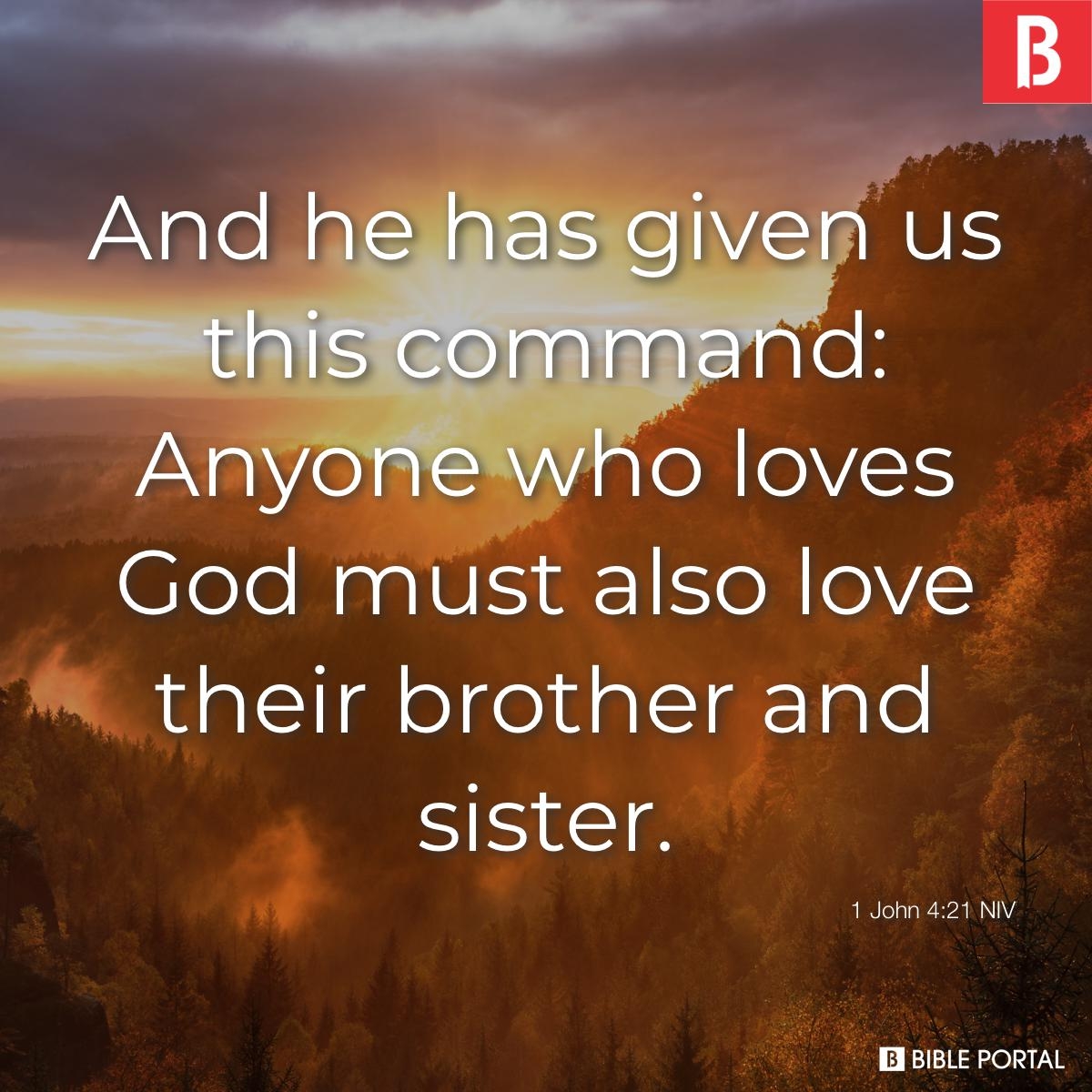 1 Bible Verses About Loving Your Siblings