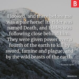 1 Bible Verses About Pale Horse