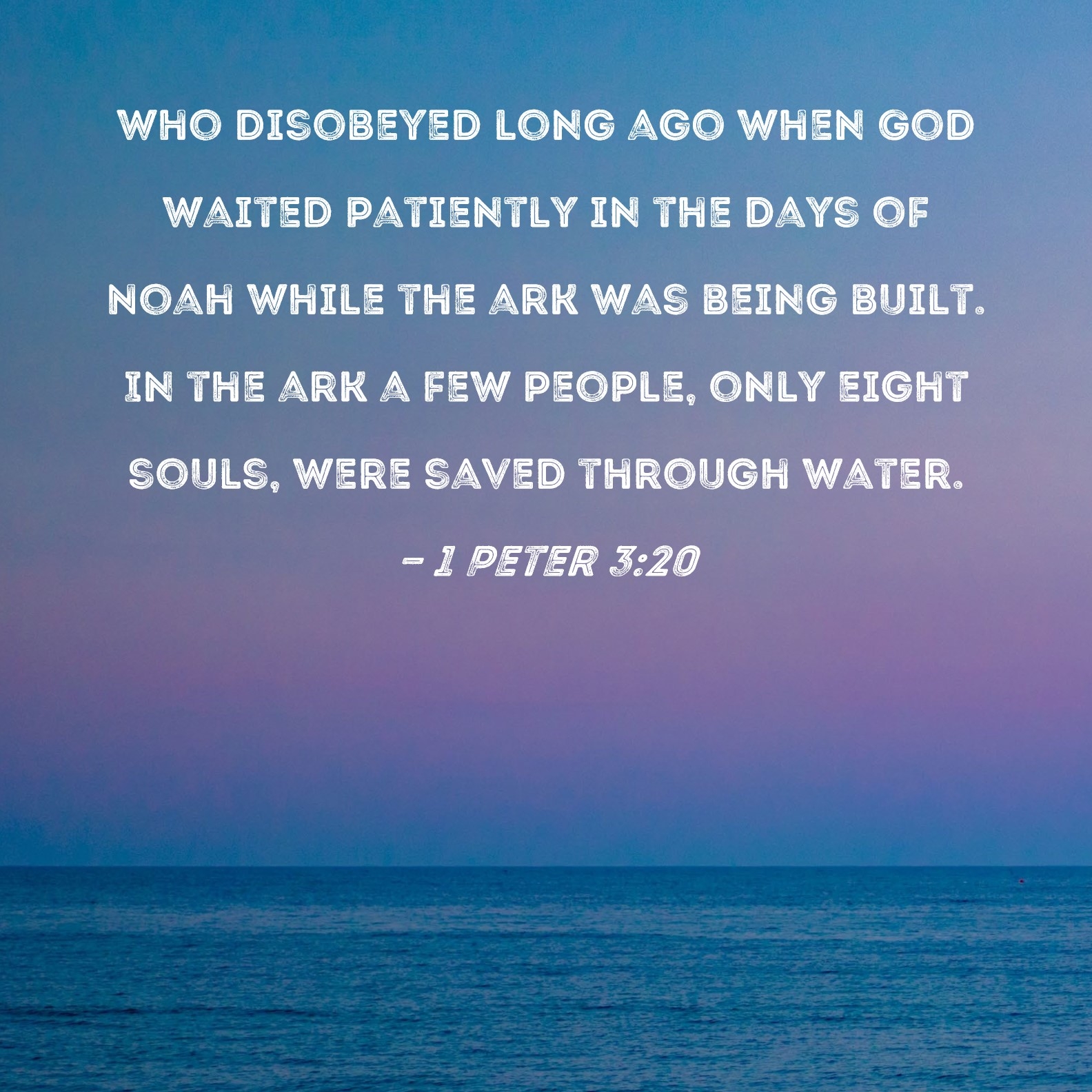 Noah's Ark Bible Quotes