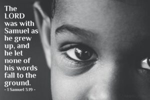 1 Samuel 3 19 Today s Verse For Wednesday July 30 2003