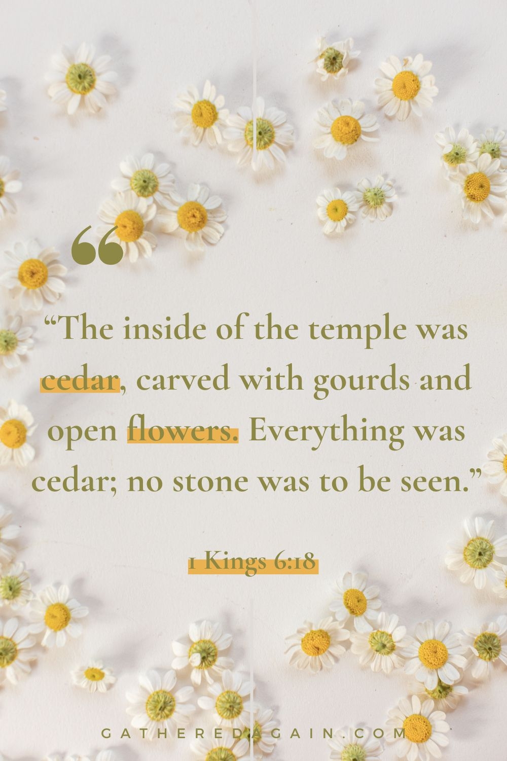 Bible Quote About Flowers