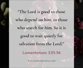 10 Bible Verses To Read During Lent Wallflower
