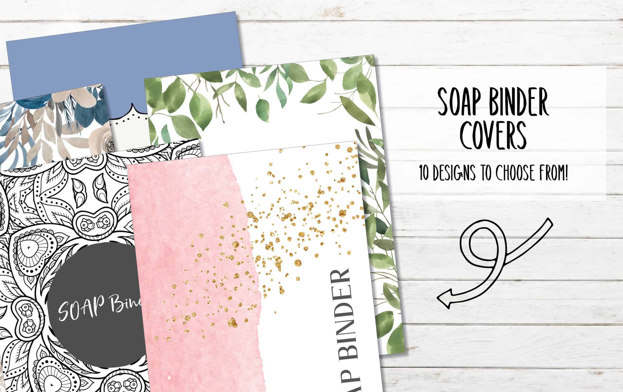 10 Printable SOAP Bible Study Binder Covers My Printable Faith