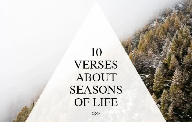 10 Verses About The Seasons Of Life Walk In Love