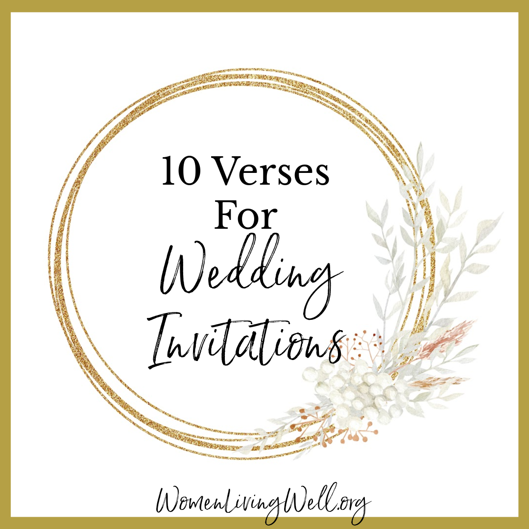Bible Quotes For Wedding Card
