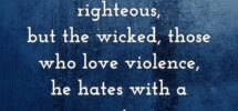 100 Bible Verses About Violence