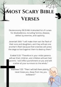 100 Most Scary Bible Verses Dark And Mysterious Daily Blessings Prayer
