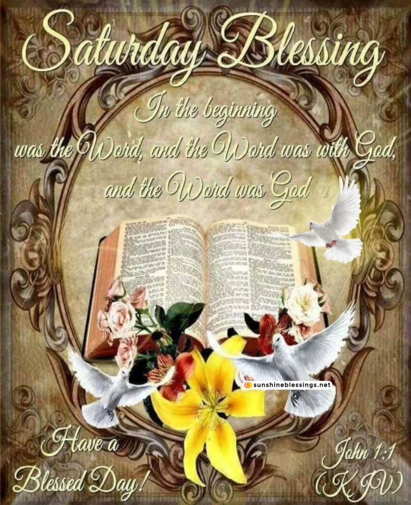  100 Saturday Blessings For 2025 Inspiring Pics Quotes