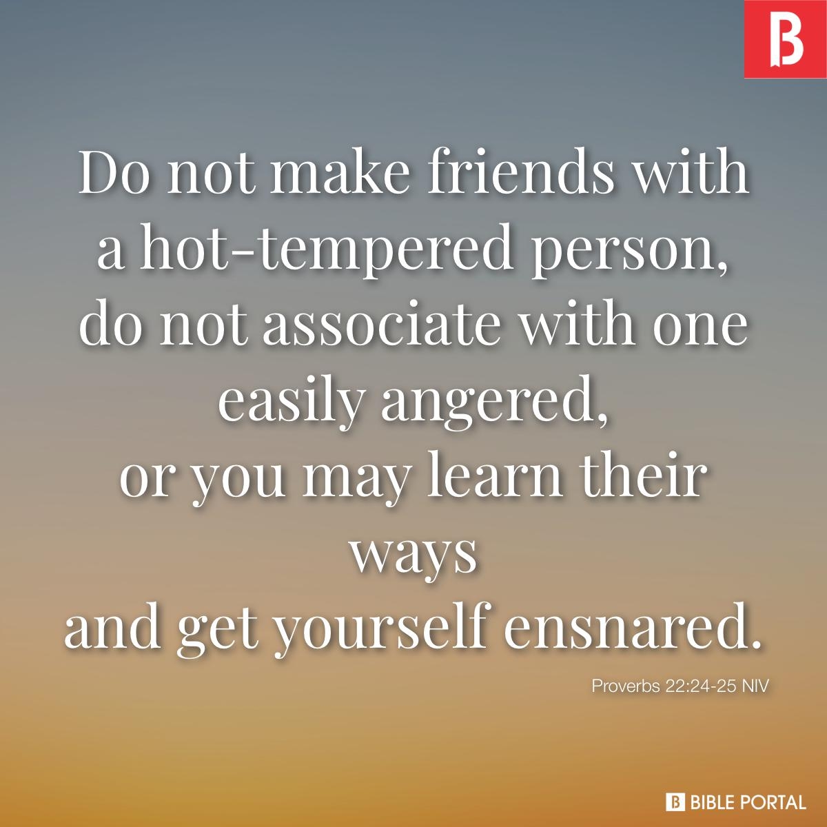 104 Bible Verses About Bad Friends