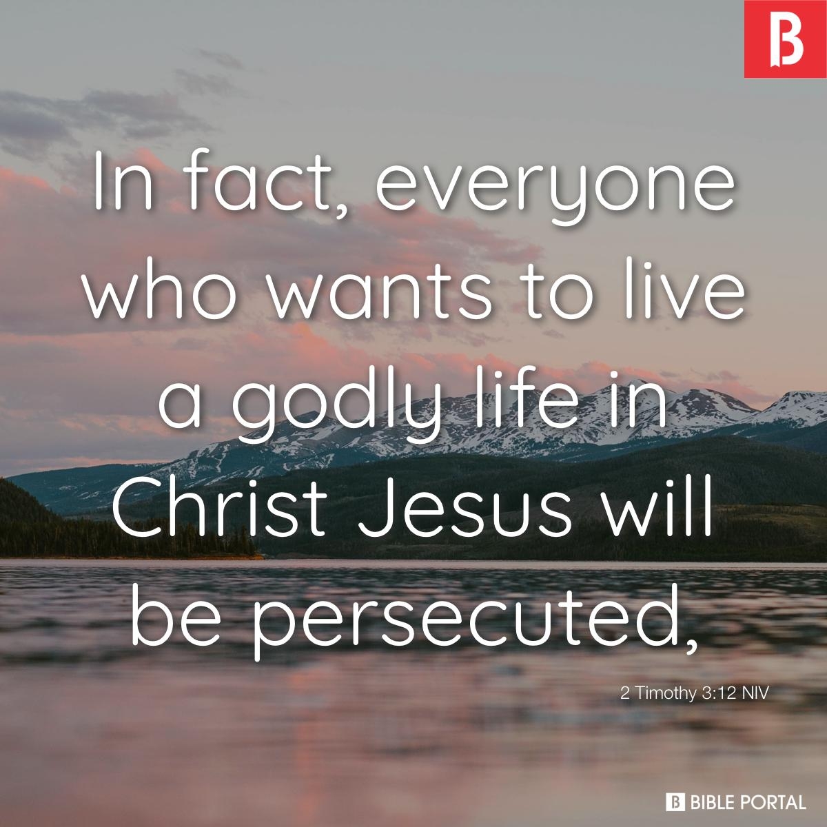 Bible Quotes On Persecution