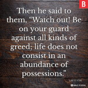 107 Bible Verses About Materialism