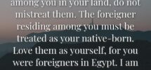 11 Bible Verses About Immigrants