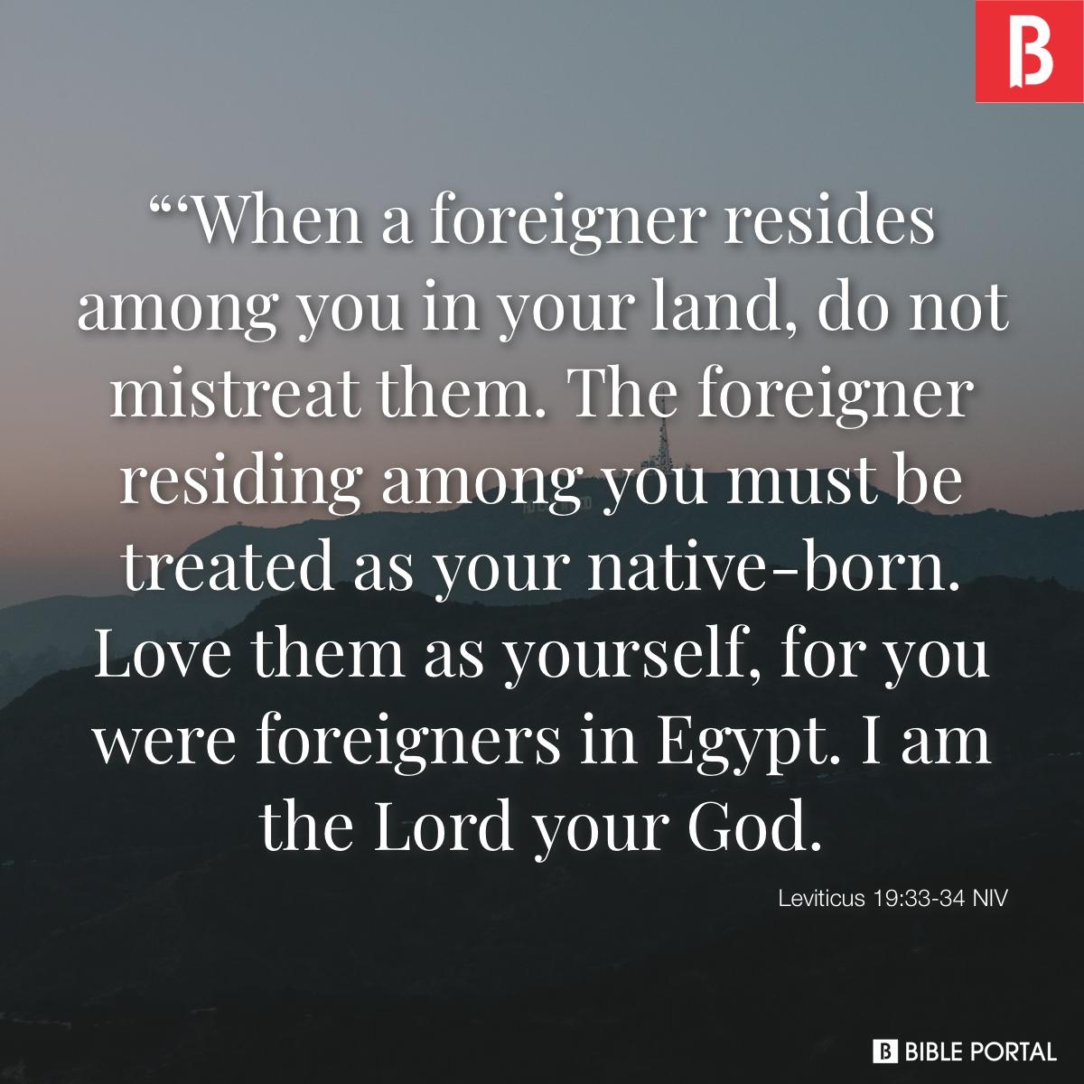 11 Bible Verses About Immigrants