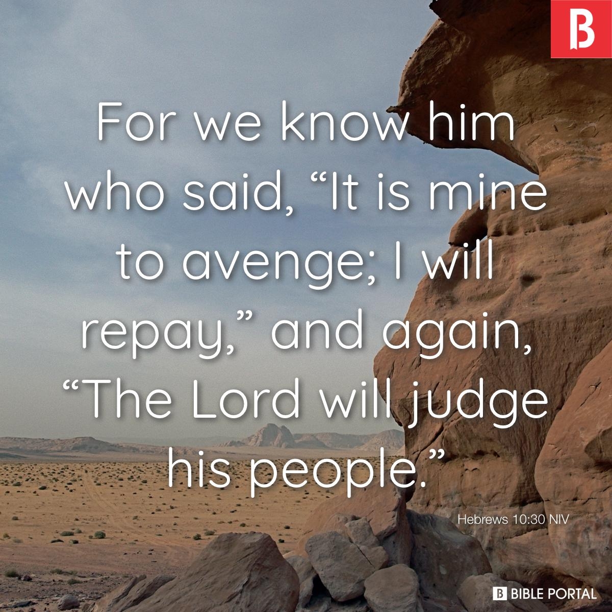 110 Bible Verses About Gods Vengeance