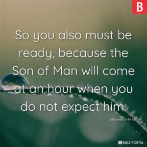 114 Bible Verses About Preparation