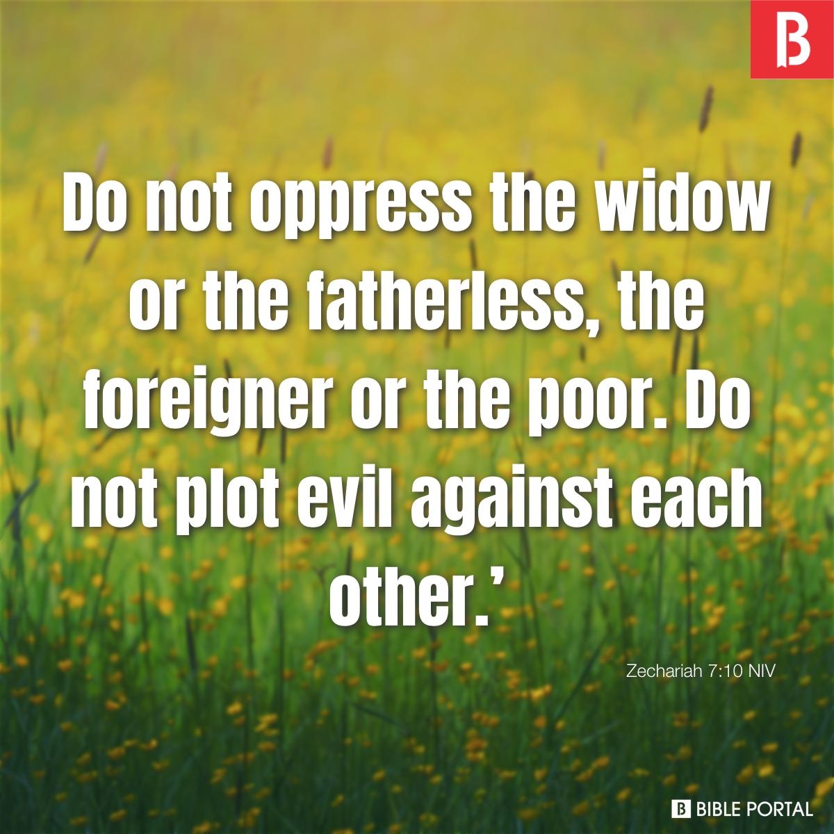 117 Bible Verses About Oppression