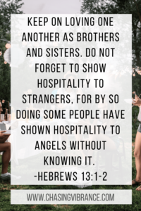 12 Bible Verses On Hospitality Hospitality Tips For Families Chasing Vibrance