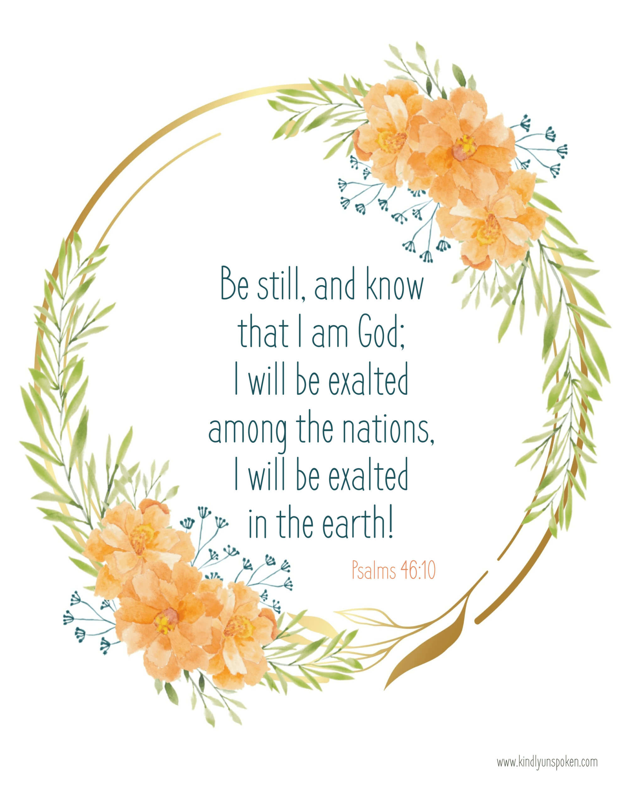 12 Encouraging Free Printable Bible Verses Kindly Unspoken
