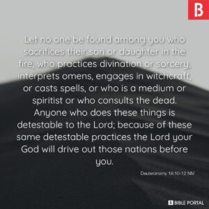 121 Bible Verses About Magic