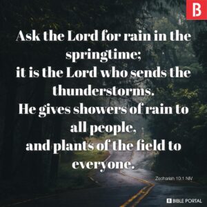 121 Bible Verses About Rain