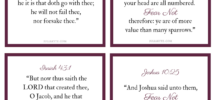 13 KJV Card Verses Ideas To Save Today Scripture Printables Scripture Scripture Cards And More