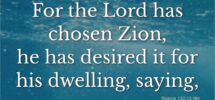 130 Bible Verses About Zion