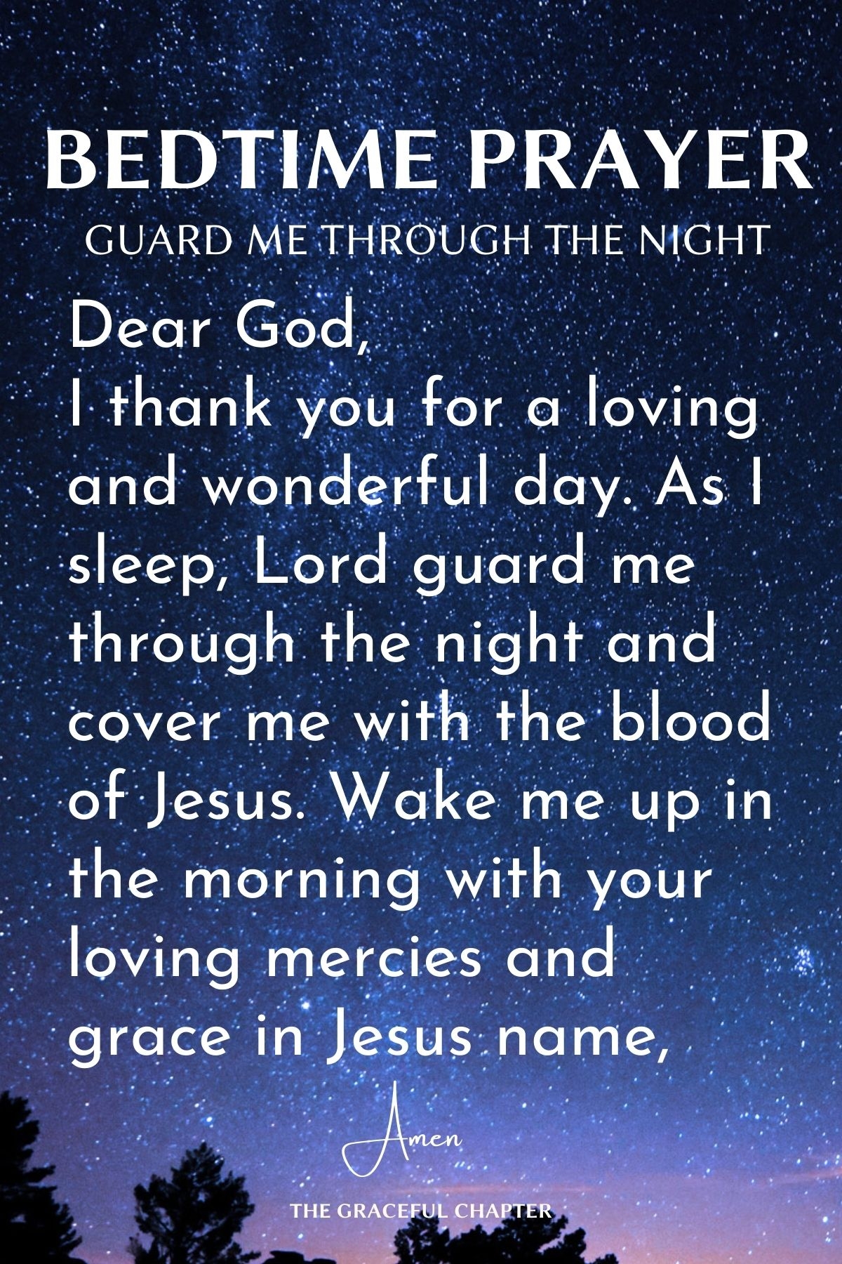 Prayer Good Night Bible Quotes