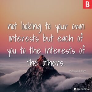 146 Bible Verses About Selflessness