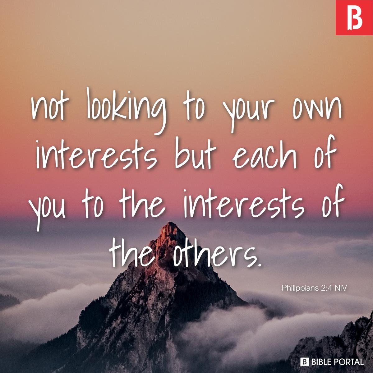 146 Bible Verses About Selflessness