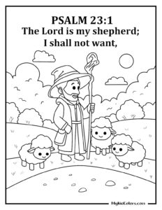 15 Bible Verse Coloring Pages For Kids Free Scripture Printables