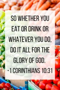 15 Bible Verses About Healthy Eating And Wellness Chasing Vibrance
