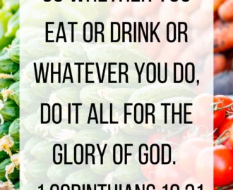 15 Bible Verses About Healthy Eating And Wellness Chasing Vibrance