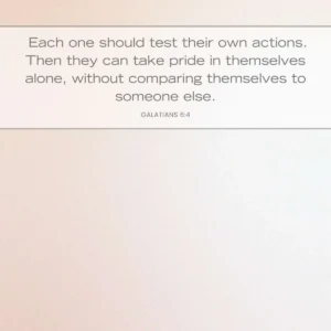 15 Bible Verses About Not Comparing Yourself To Others