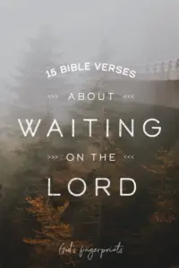15 Bible Verses About Waiting On The Lord God s Fingerprints
