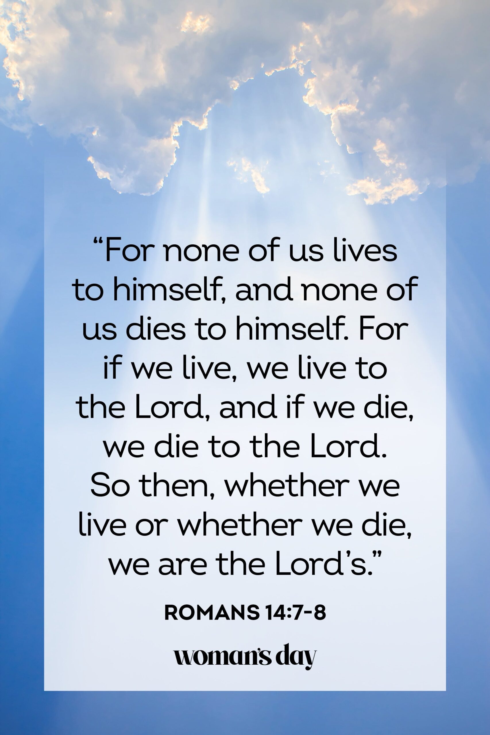 15 Popular Funeral Bible Verses Psalms For Celebration Of Life