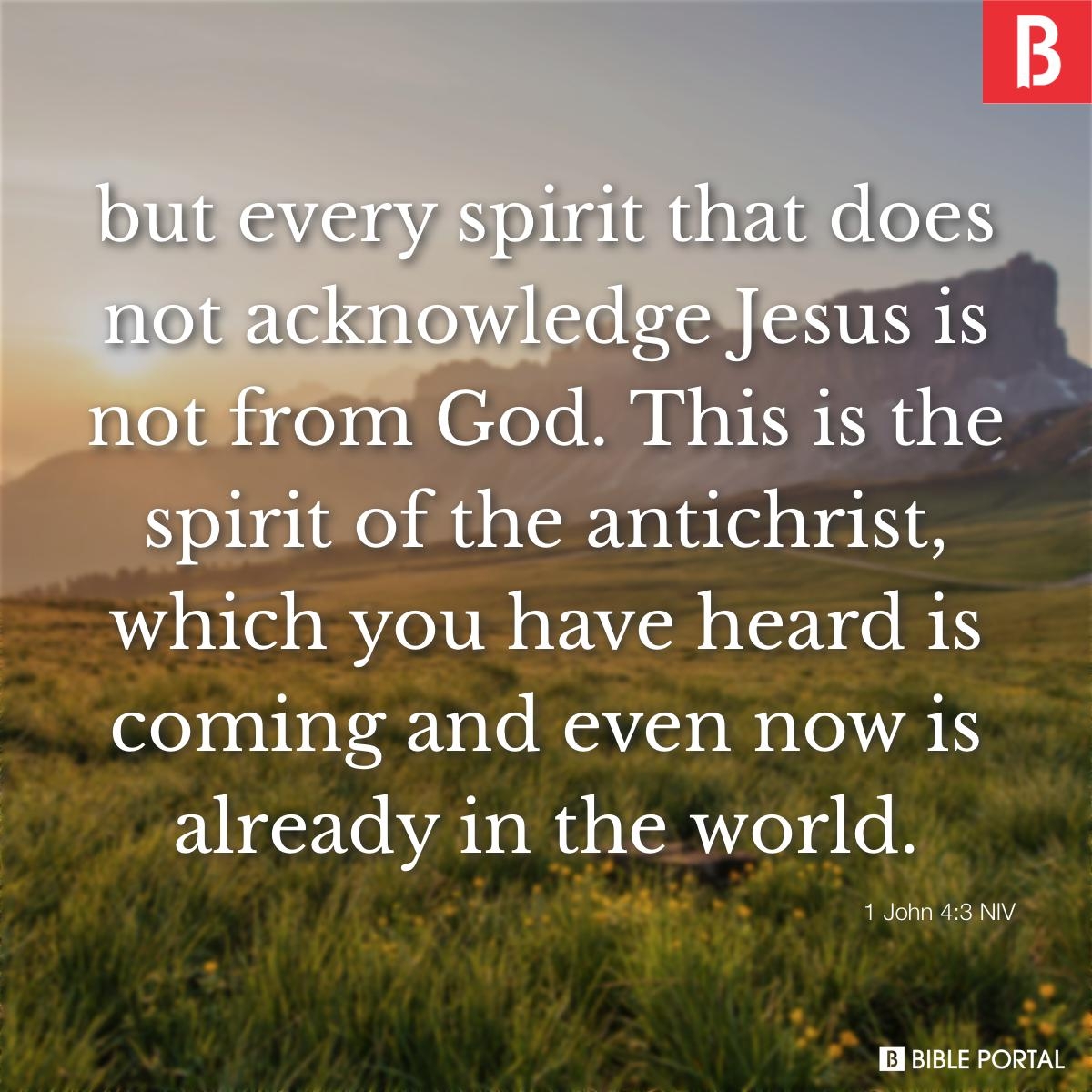 Bible Quotes About The Antichrist