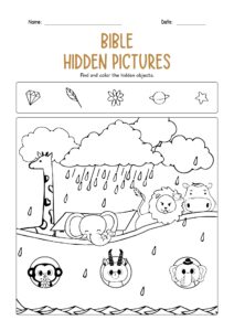 16 Bible Hidden Pictures Worksheets Free PDF At Worksheeto