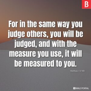 16 Bible Verses About Judgmental People