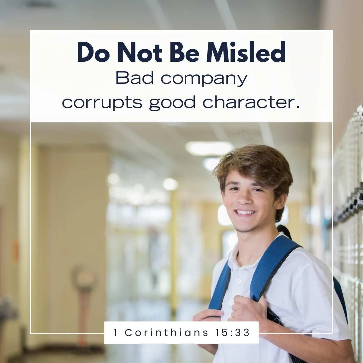 Bible Quotes About Peer Pressure