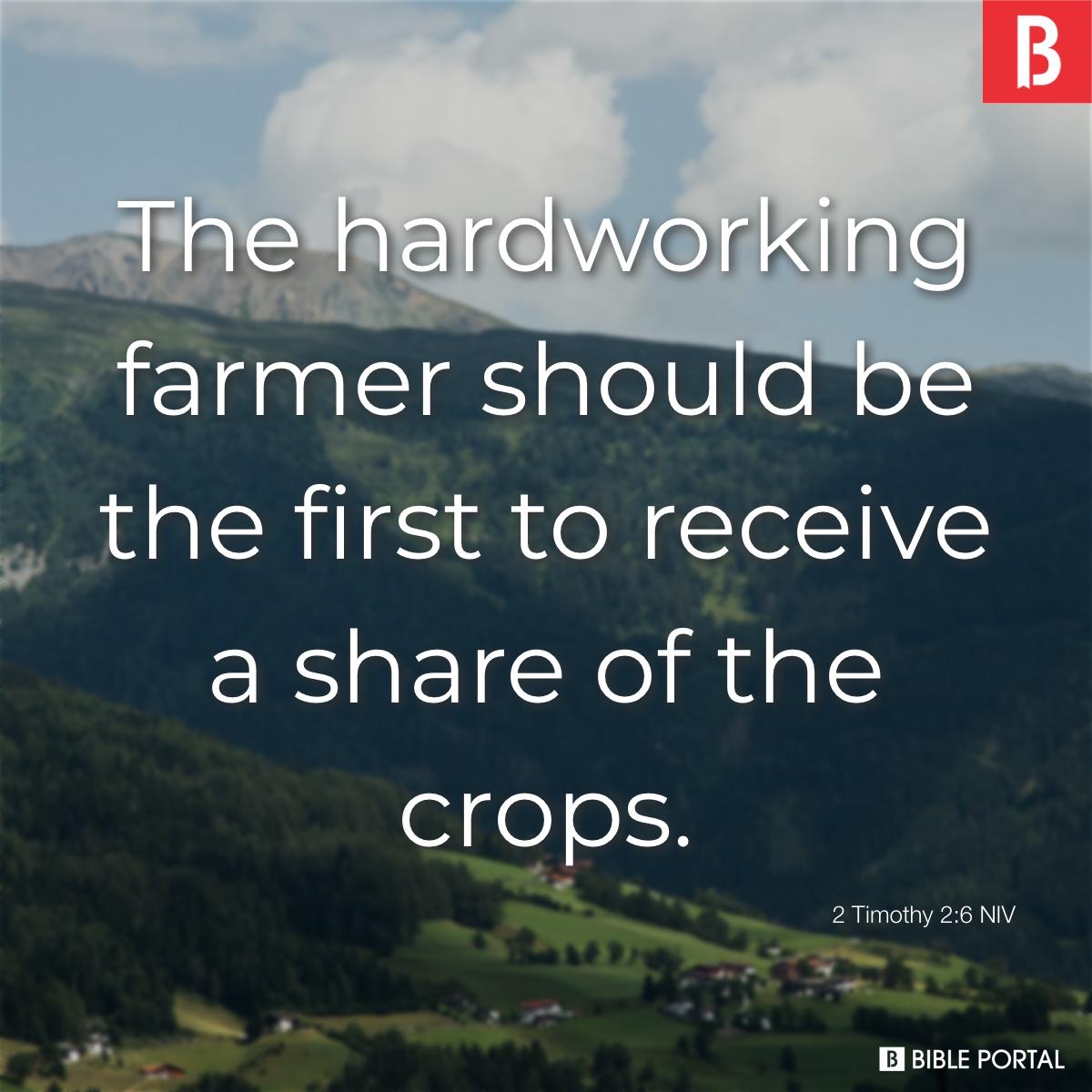 165 Bible Verses About Farming
