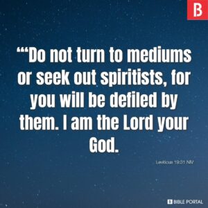 168 Bible Verses About Witches